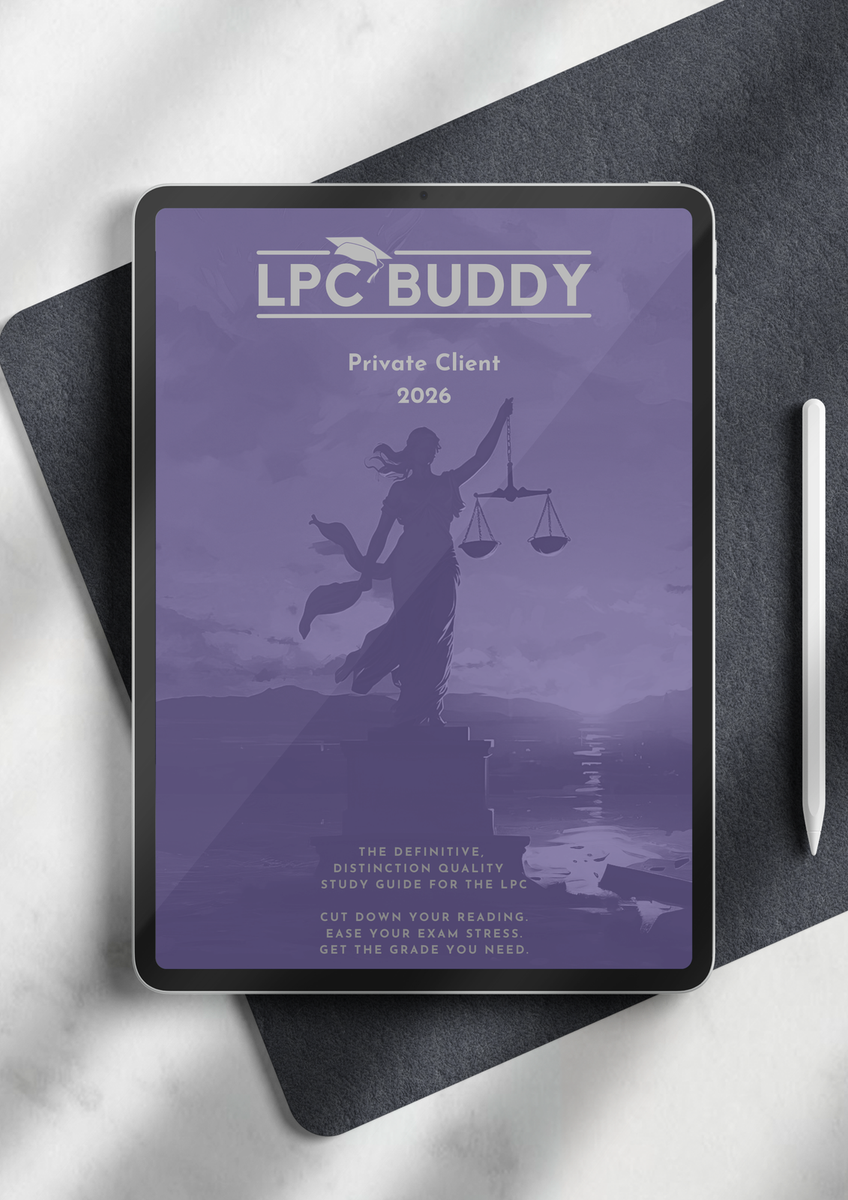 LPC Buddy™ 2026 | Private Client Law and Practice