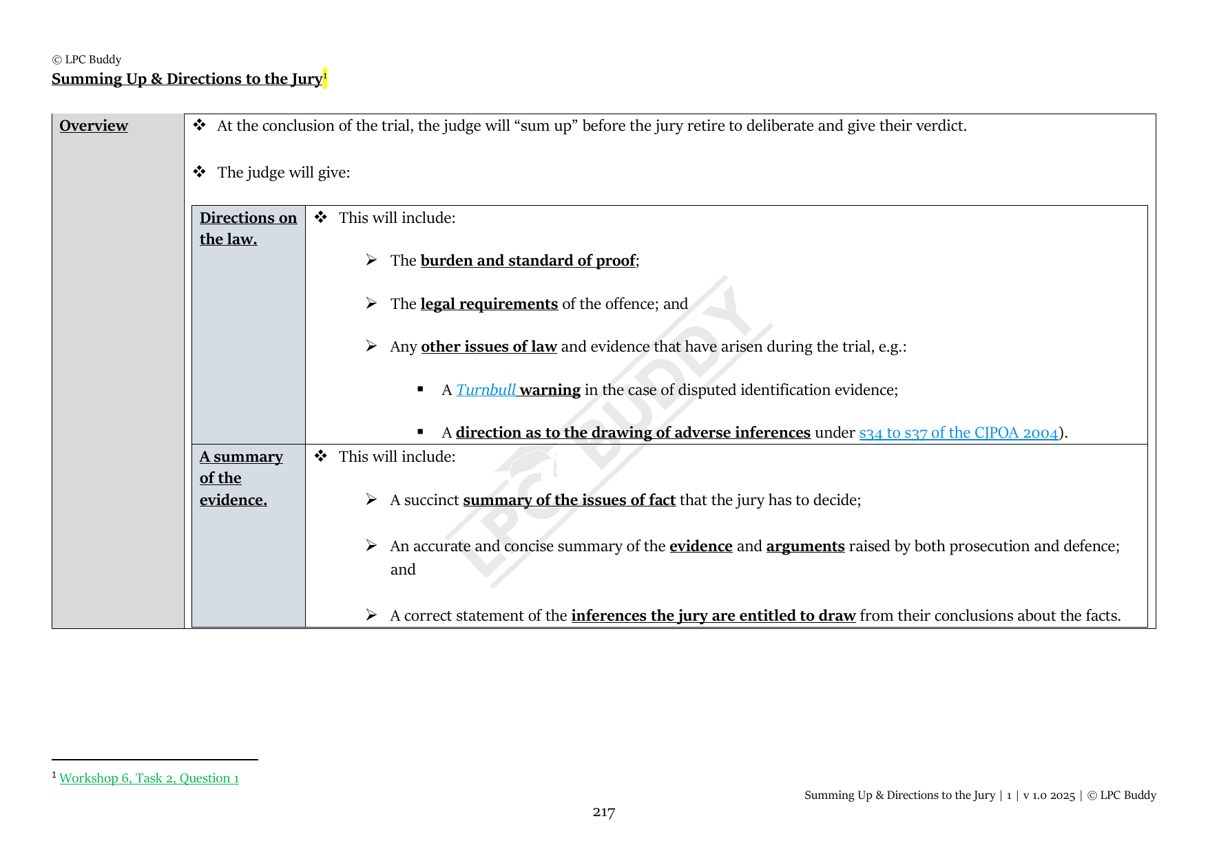 LPC Buddy™ 2025 | Advanced Criminal Law | Distinction Level Study Guide for the LPC (Electronic)