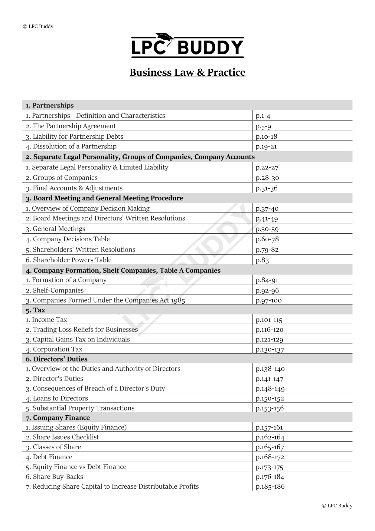 LPC Buddy™ 2024 / 25 | Complete Core Module Guide | Digital Distinction Level Study Guide for the LPC