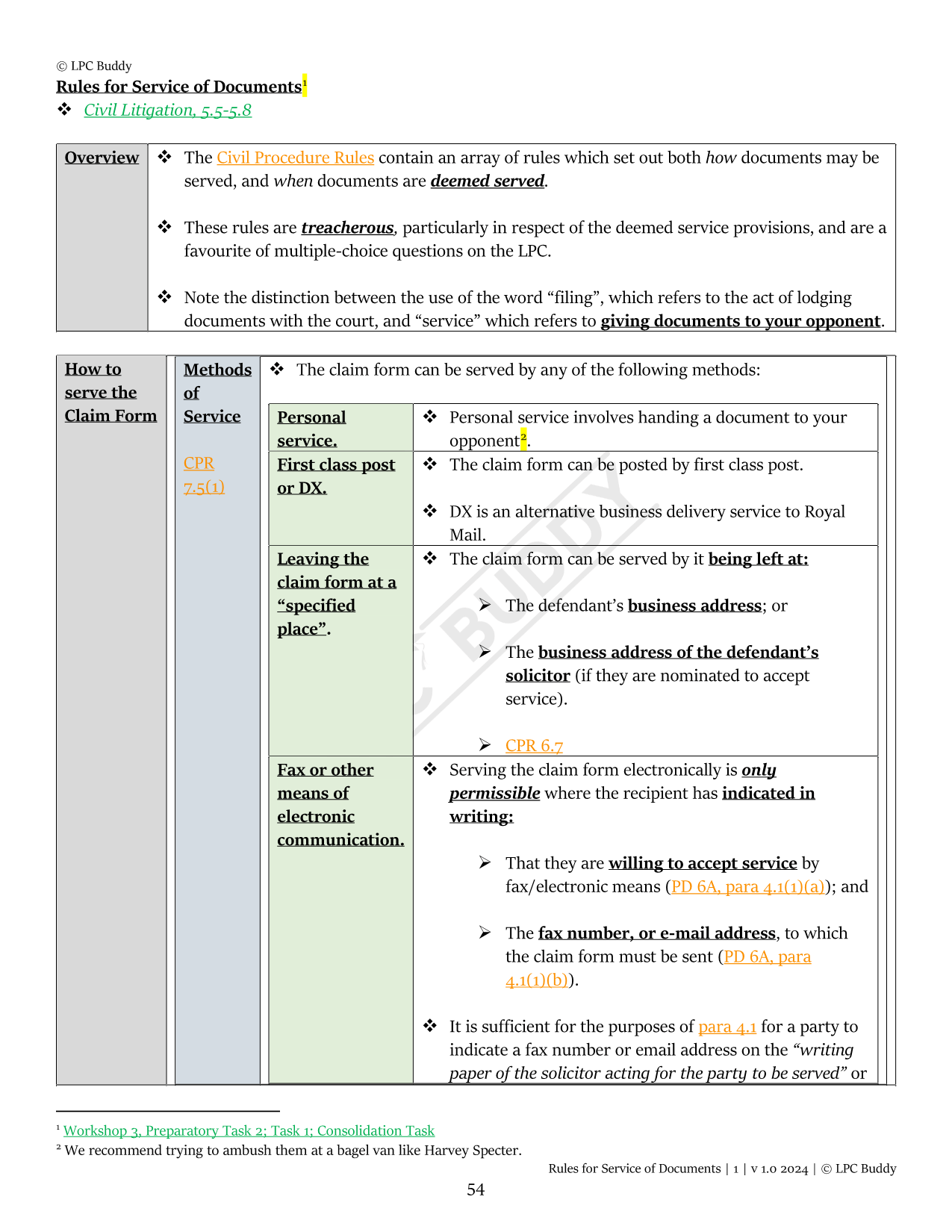 LPC Buddy™ 2024 / 25 | Dispute Resolution / Civil & Criminal Litigation | Digital Distinction Level Study Guide for the LPC