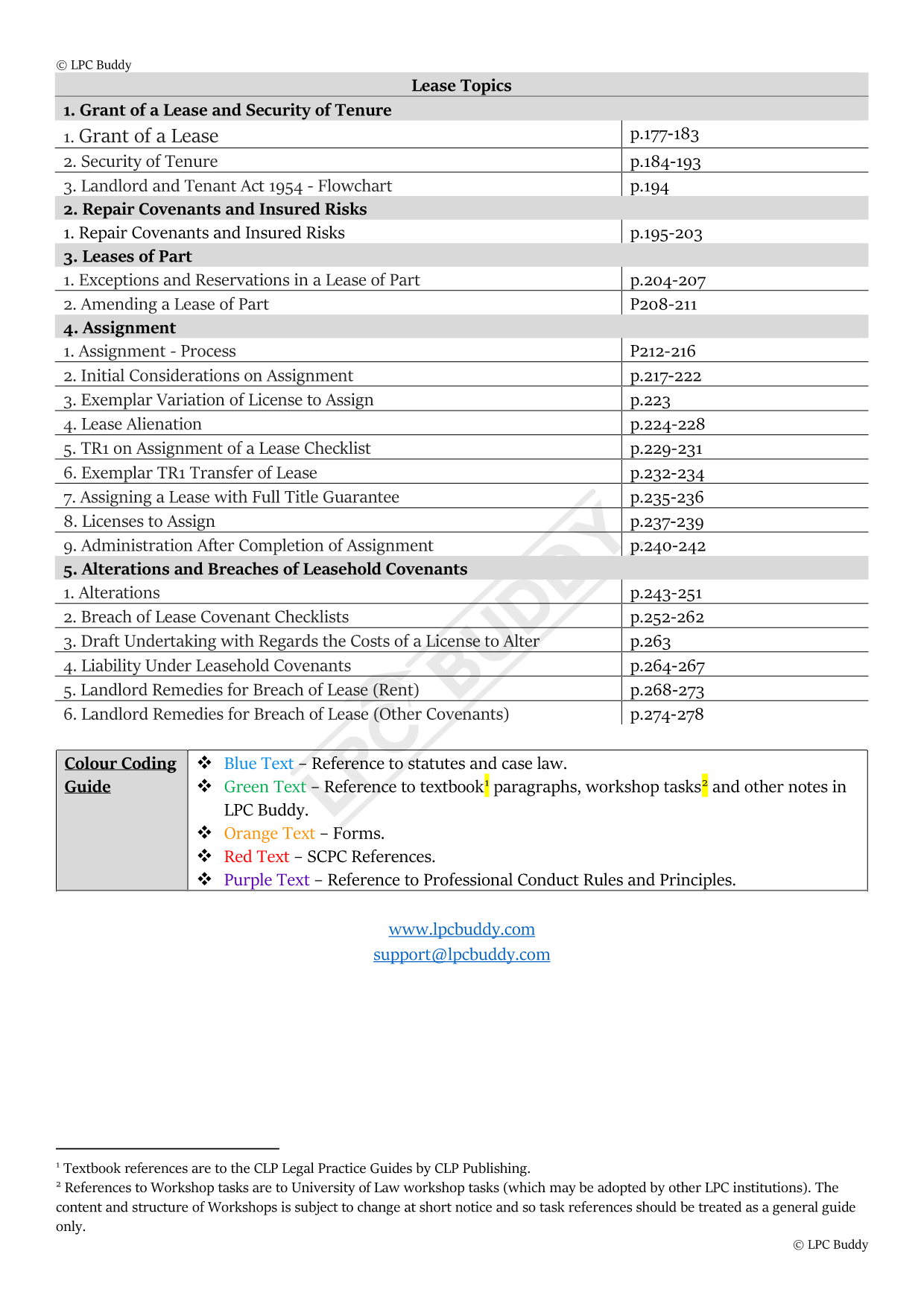 LPC Buddy™ 2024 / 25 | Real Estate / Property Law & Practice | Digital Distinction Level Study Guide for the LPC