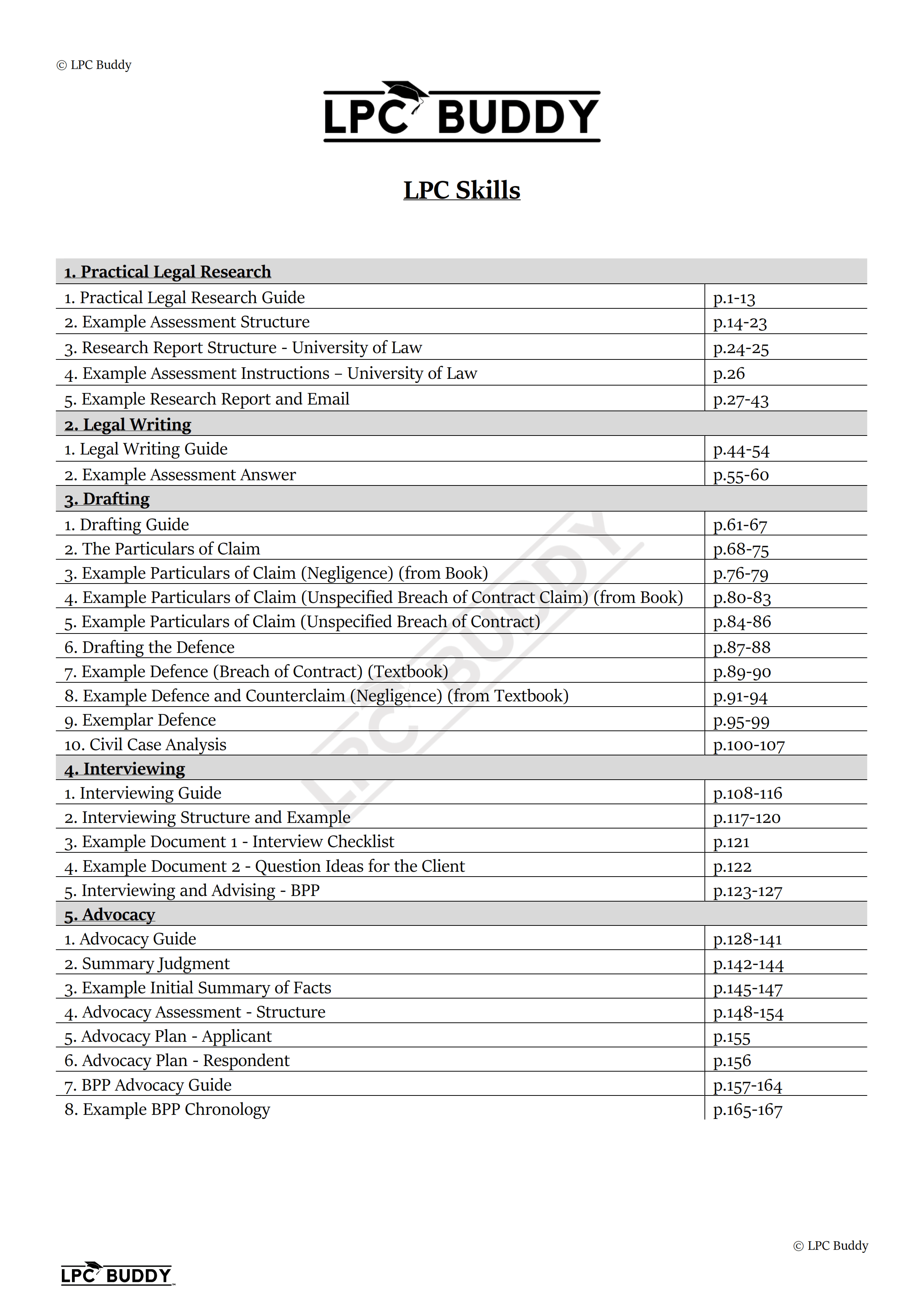 LPC Buddy™ 2023 / 24 | LPC Practical Skills | Digital Distinction Level Study Guide for the LPC