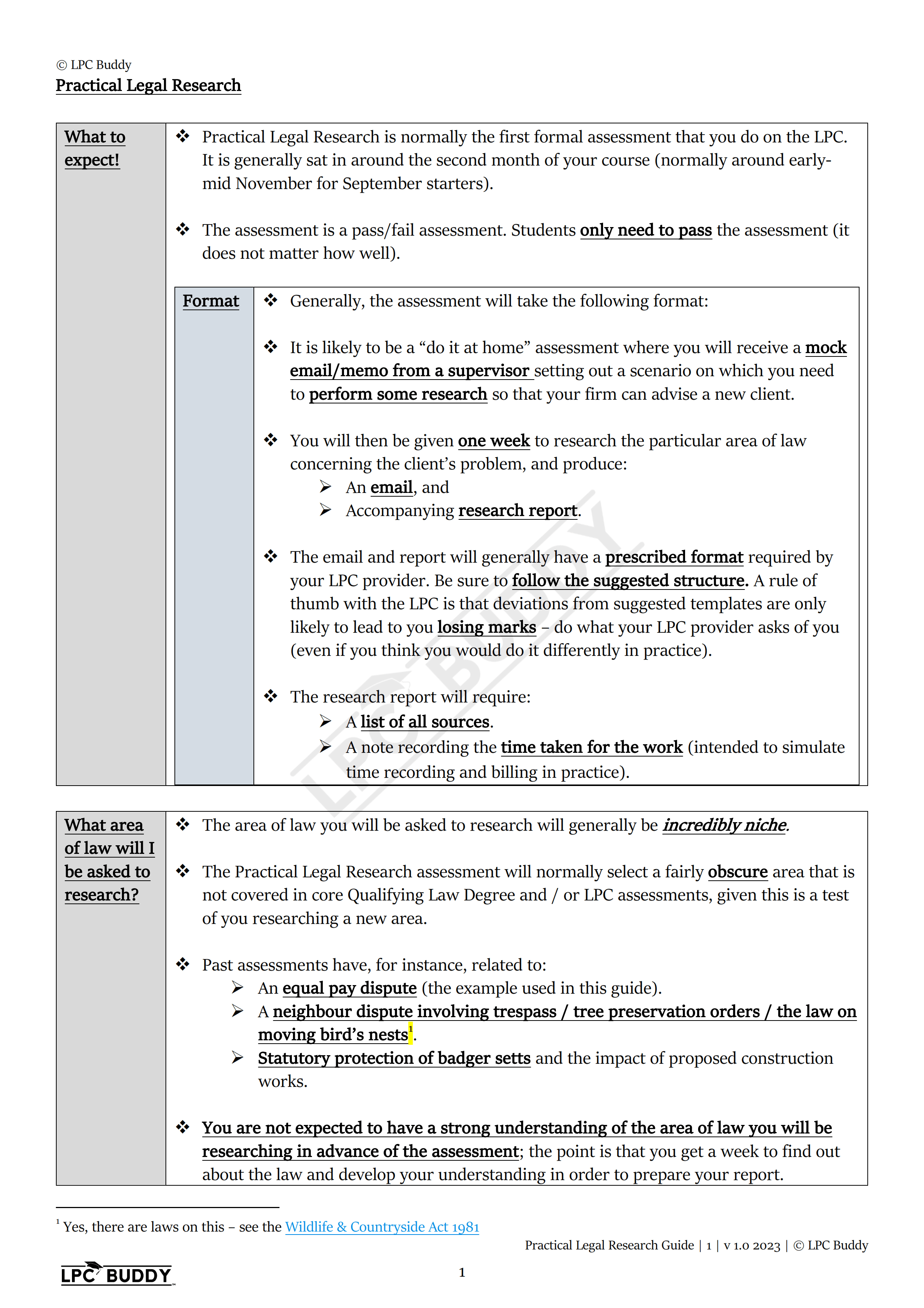 LPC Buddy™ 2023 / 24 | Complete Core Module Guide | Digital Distinction Level Study Guide for the LPC