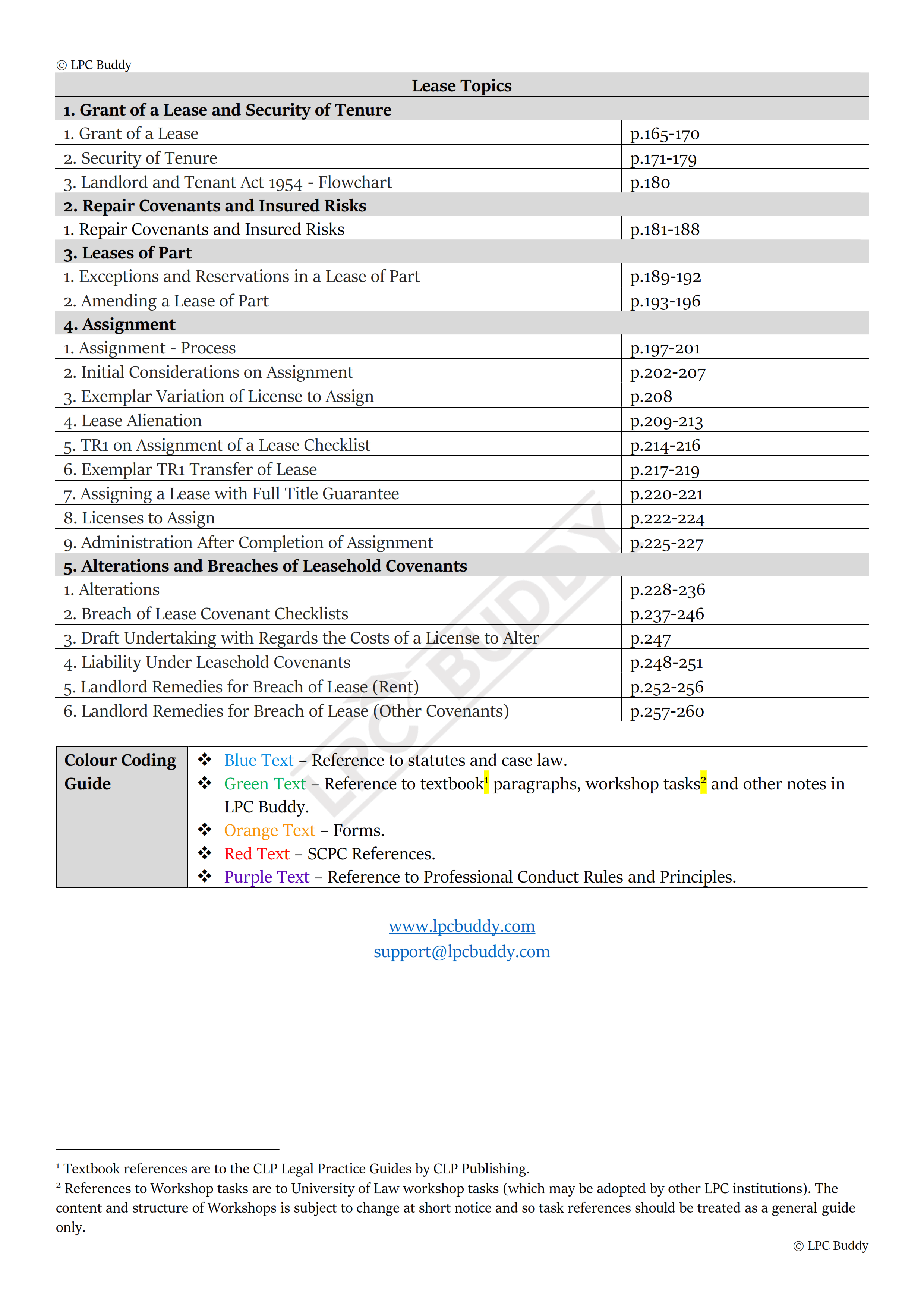 LPC Buddy™ 2023 / 24 | Real Estate / Property Law & Practice | Digital Distinction Level Study Guide for the LPC