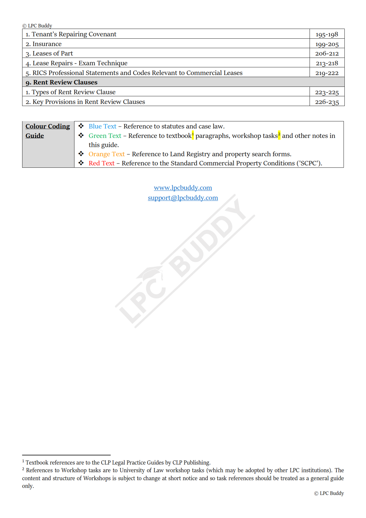 LPC Buddy™ 2024 | Advanced Real Estate | Distinction Level Study Guide for the LPC (Electronic)