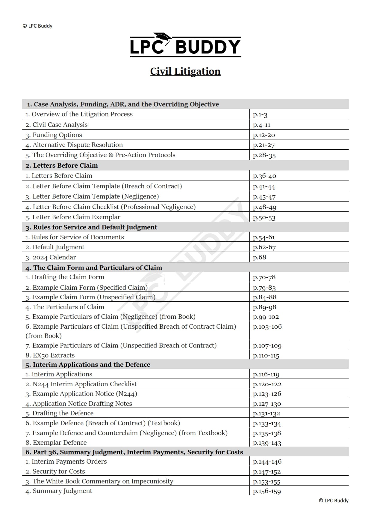LPC Buddy™ 2025 / 26 | Complete Core Module Guide | Digital Distinction Level Study Guide for the LPC