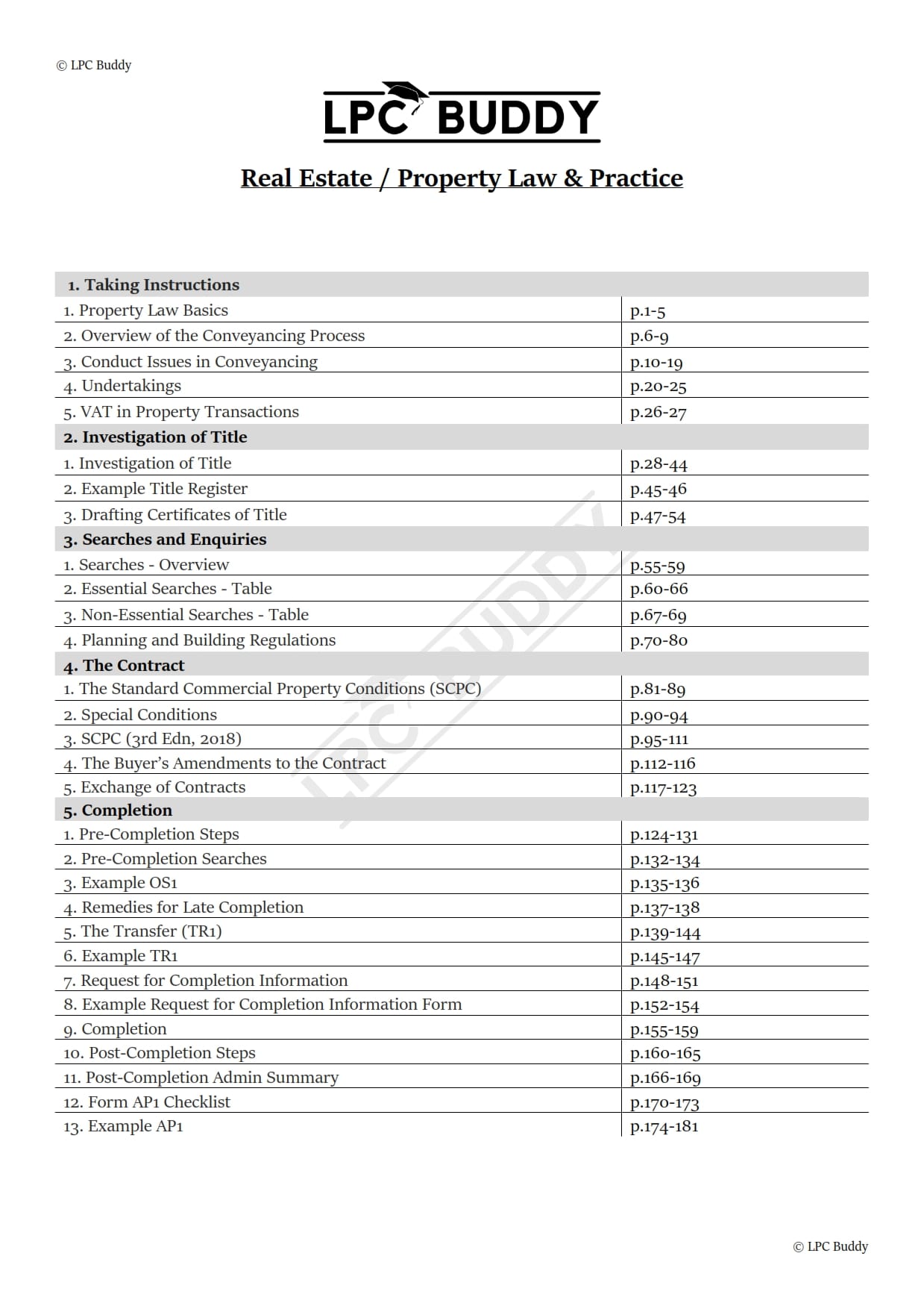 LPC Buddy™ 2025 / 26 | Complete Core Module Guide | Digital Distinction Level Study Guide for the LPC