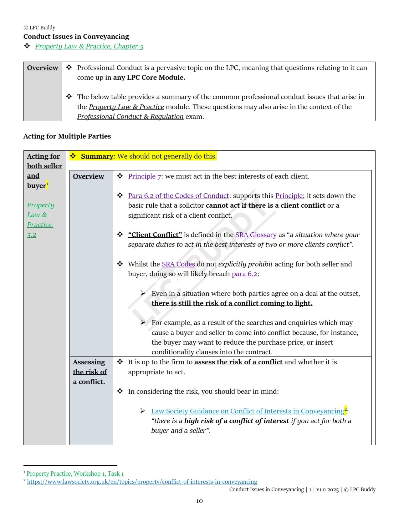 LPC Buddy™ 2025 / 26 | Complete Core Module Guide | Digital Distinction Level Study Guide for the LPC