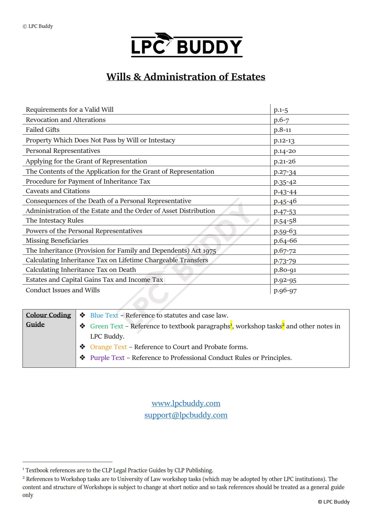 LPC Buddy™ 2025 / 26 | Complete Core Module Guide | Digital Distinction Level Study Guide for the LPC