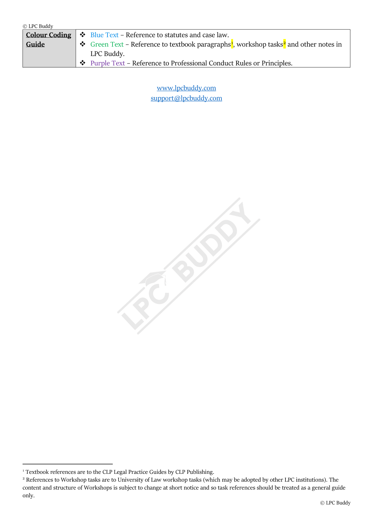 LPC Buddy™ 2024 / 25 | LPC Practical Skills | Digital Distinction Level Study Guide for the LPC