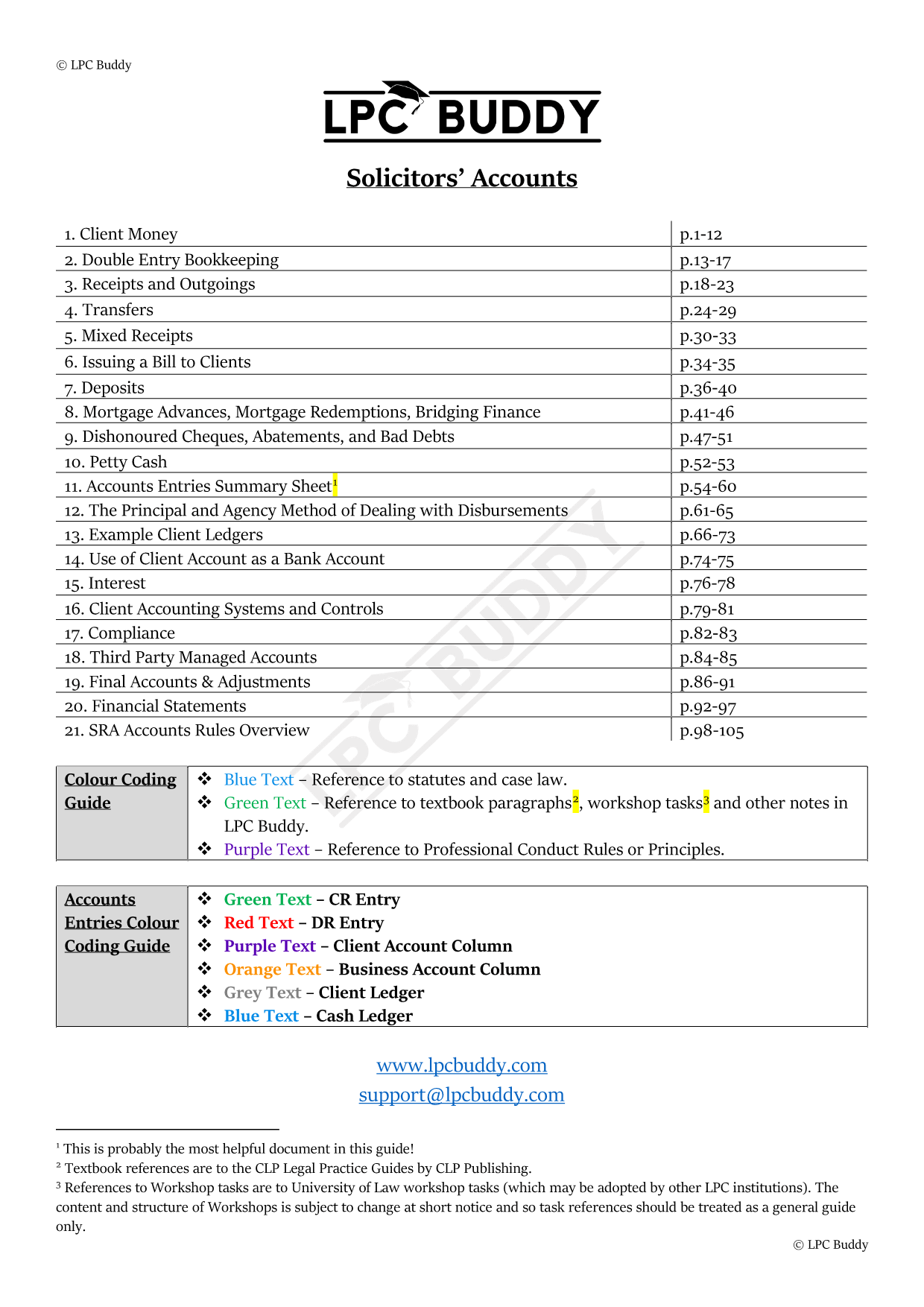 LPC Buddy™ 2024 / 25 | Complete Core Module Guide | Digital Distinction Level Study Guide for the LPC