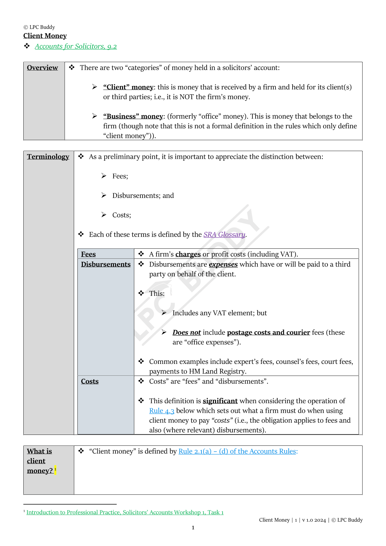 LPC Buddy™ 2024 / 25 | Complete Core Module Guide | Digital Distinction Level Study Guide for the LPC